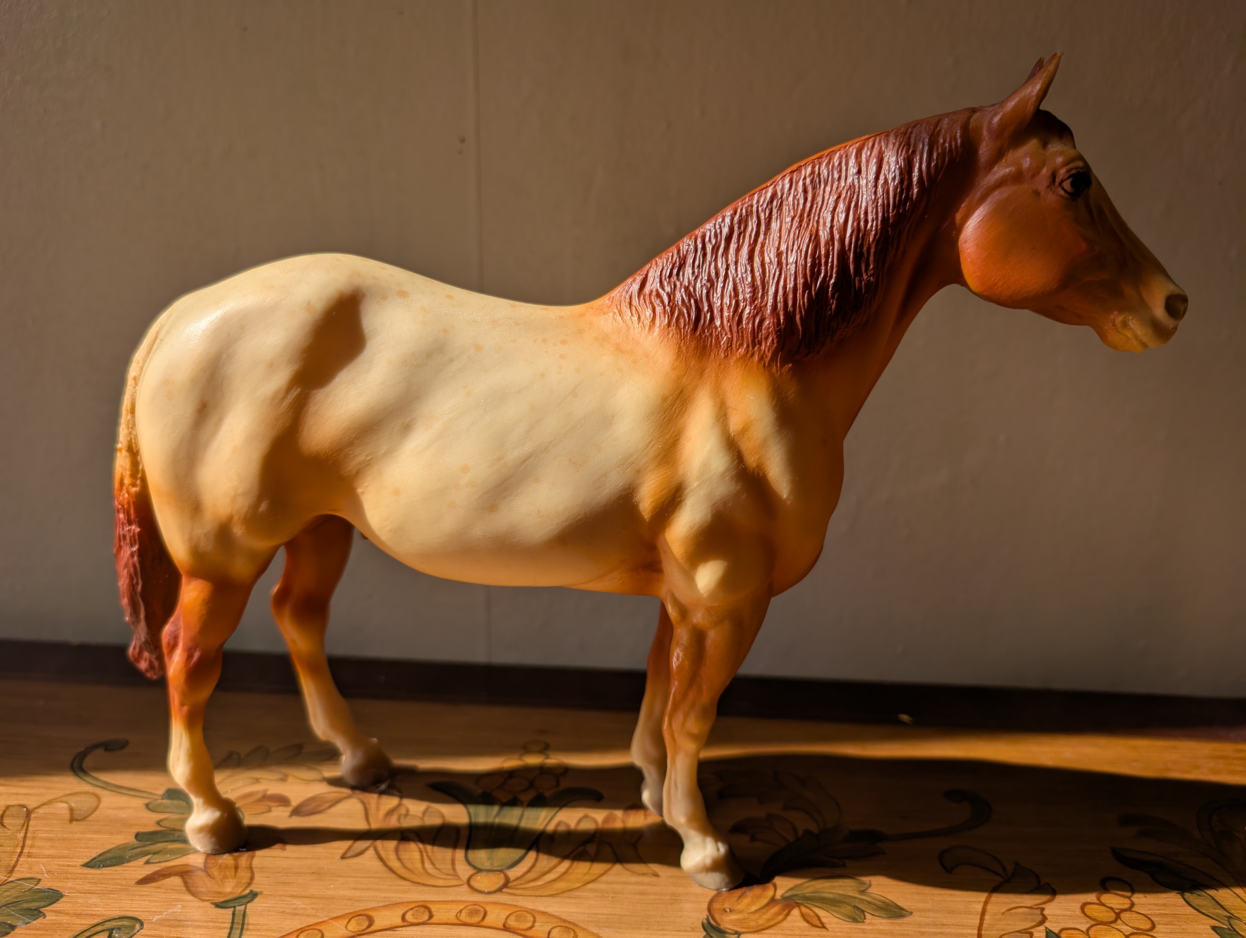 Traditional Western Horse Collector Set With Foundation Stallion , San Domingo